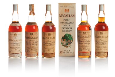 View full screen - View 1 of Lot 30. THE MACALLAN 18 YEAR OLD 43.0 ABV 1955 .