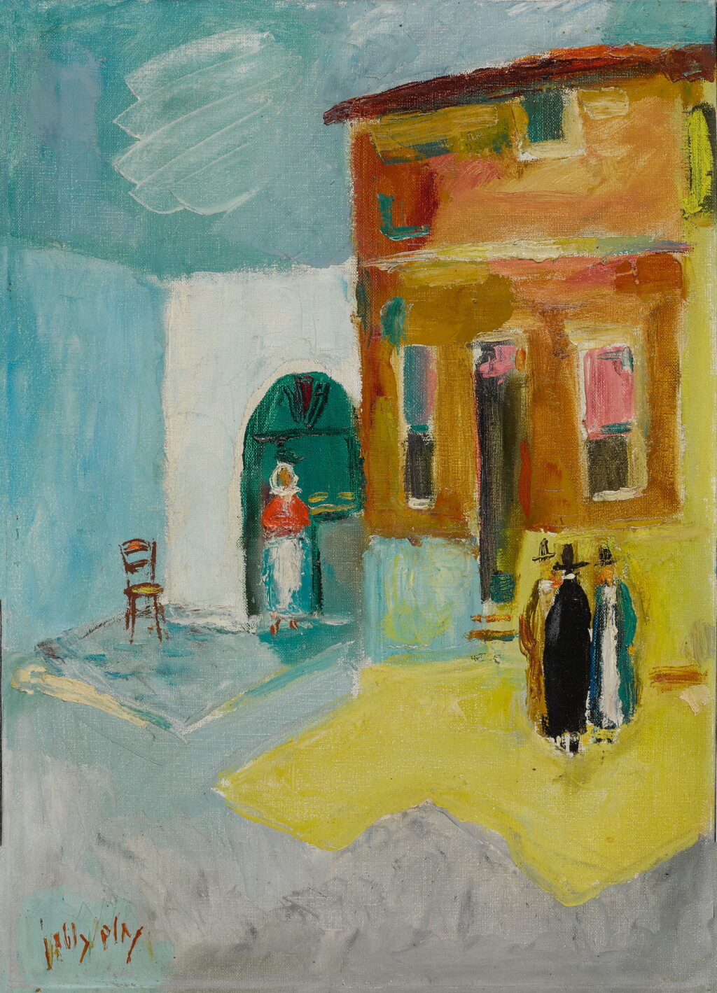 View full screen - View 1 of Lot 118. NAHUM GUTMAN | SAFED.
