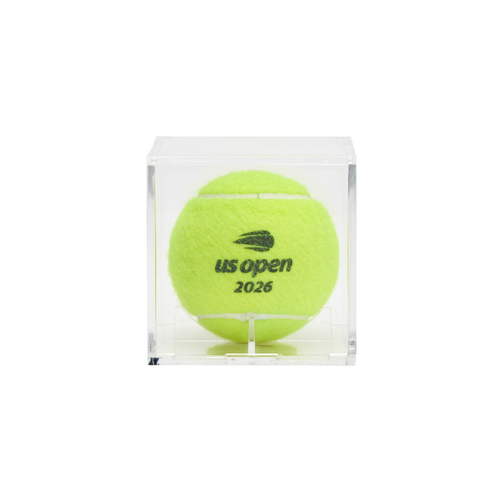 View full screen - View 1 of Lot 43. Christian Harrison & Neal Skupski v. Kevin Krawietz & Tim Puetz 2026 US Open Men’s Doubles Championship Match Point Tennis Ball | 2nd Set.