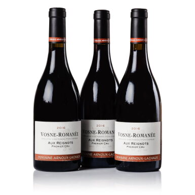 View full screen - View 1 of Lot 249. Vosne Romanée, Aux Reignots 2016 Domaine Arnoux-Lachaux (3 BT).