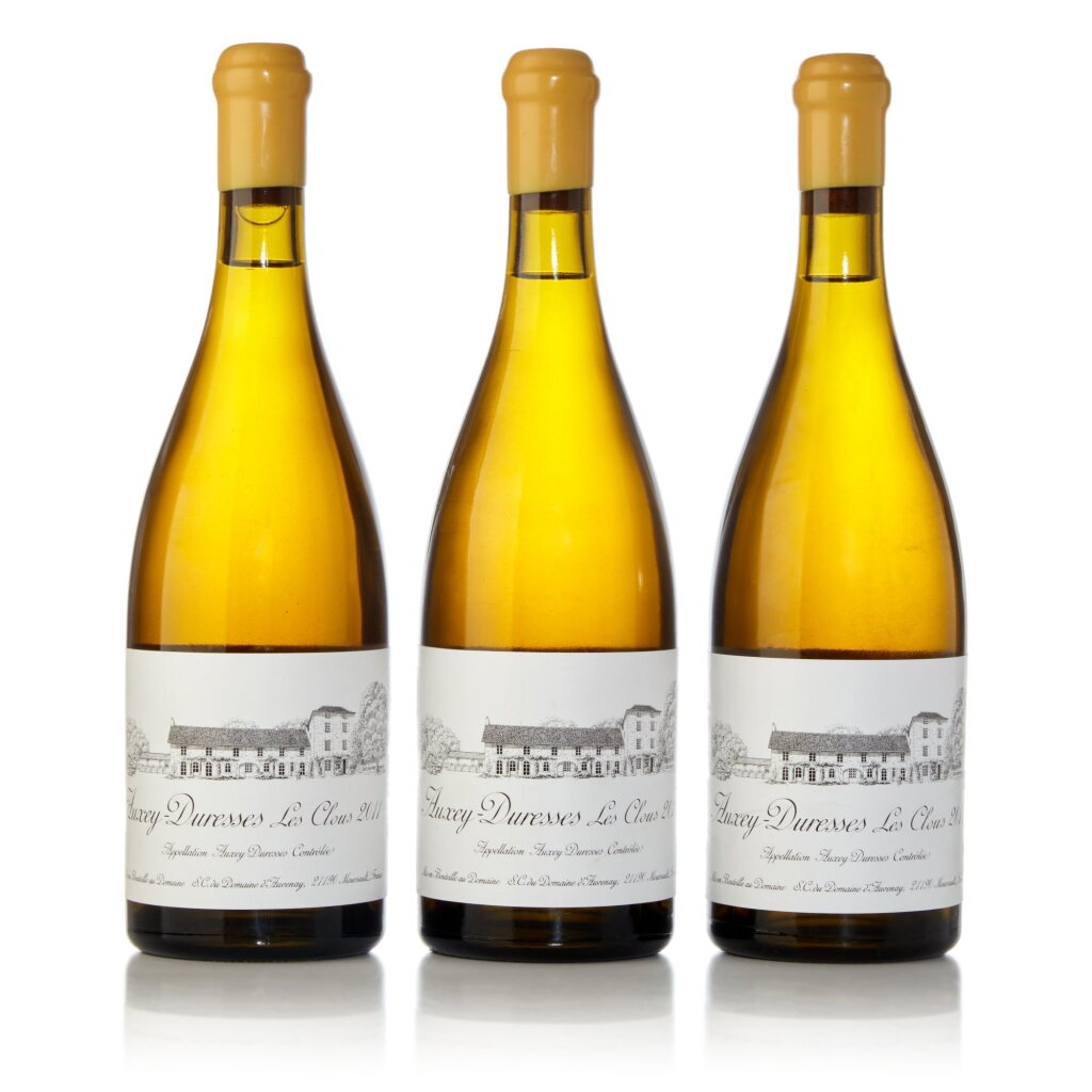 View full screen - View 1 of Lot 165. Auxey Duresses, Les Clous 2011 Domaine d'Auvenay (3 BT).