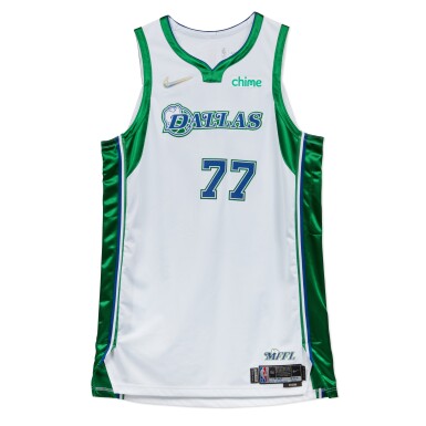 View full screen - View 1 of Lot 31. Luka Doncic 2021 Dallas Mavericks Game Worn Jersey.