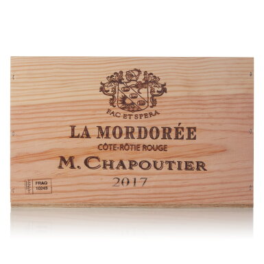 View full screen - View 1 of Lot 1360. Côte Rôtie, La Mordorée 2017 Chapoutier (12 BT).