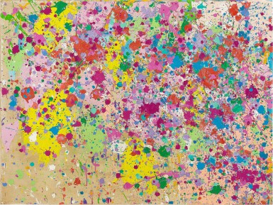 View full screen - View 1 of Lot 730. Walasse Ting 丁雄泉 | Sweet Milky Way 甜蜜銀河.