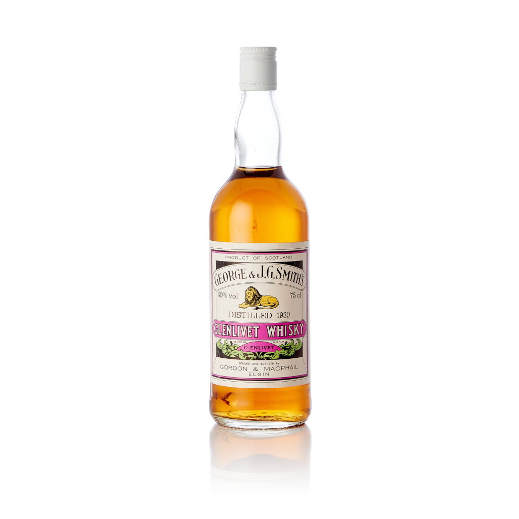 View full screen - View 1 of Lot 1139. Glenlivet Gordon & MacPhail George & JG Smith 40.0 abv 1939 (1 BT75).