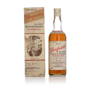 View full screen - View 1 of Lot 184. Glenfarclas 12 Year Old 104 Proof NV (1 BT 75cl).