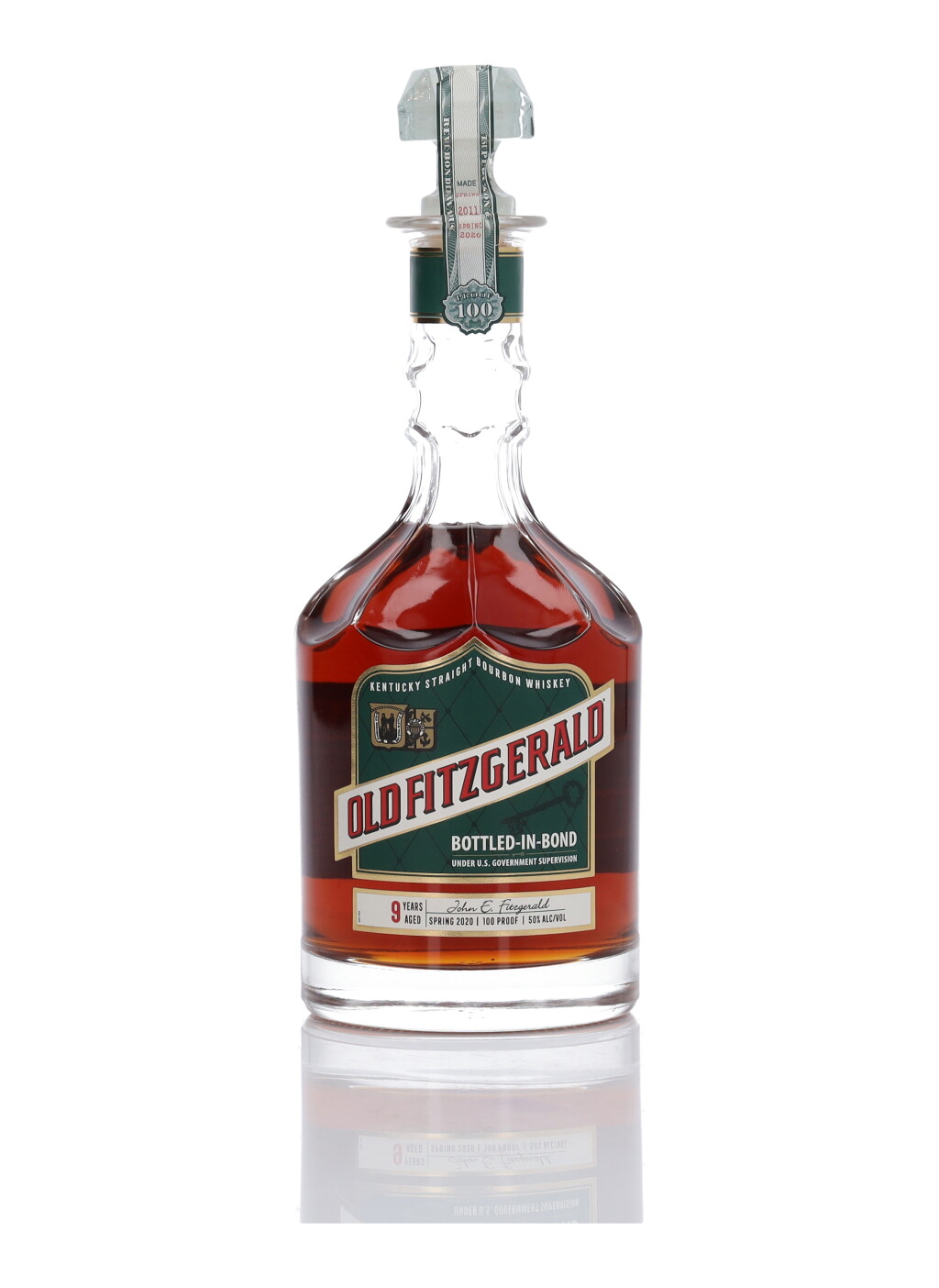 View full screen - View 1 of Lot 1193. Old Fitzgerald 9 Year Old Bottled In Bond 100 Proof 2011 (1 Bottle 75cl).