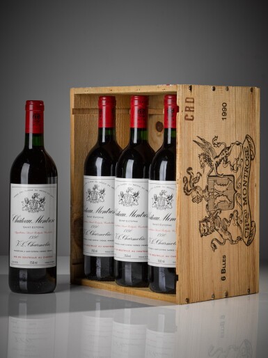 View full screen - View 1 of Lot 317. Château Montrose 1990 (6 BT).