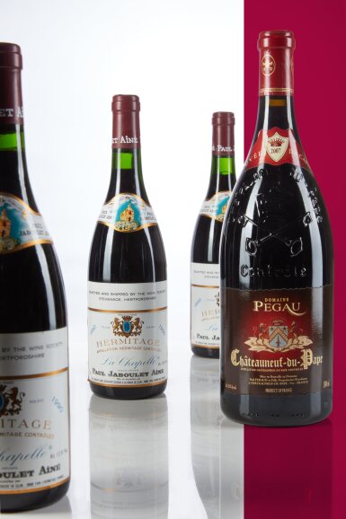 View full screen - View 1 of Lot 9577. Hermitage, La Chapelle 2015 Paul Jaboulet Aîné (6 MAG).