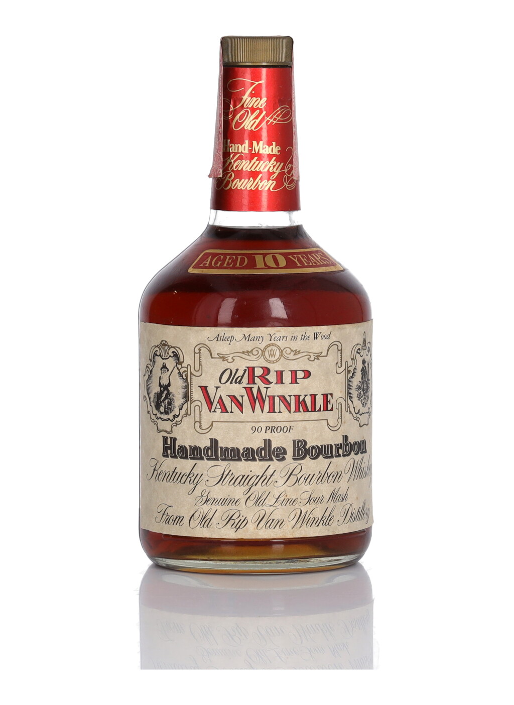 View full screen - View 1 of Lot 199. Old Rip Van Winkle 10 Year Old 90 Proof NV (1 Bottle 75cl).