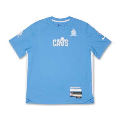 View full screen - View 1 of Lot 224. Darius Garland Cleveland Cavaliers 2024-2025 Game Worn City Edition Warmup Top .