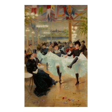 View full screen - View 1 of Lot 409. JEAN BÉRAUD | LE CAFÉ DE PARIS.