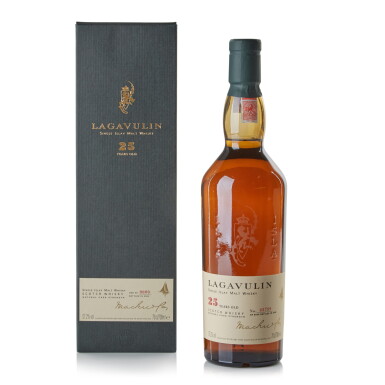 View full screen - View 1 of Lot 111. Lagavulin 25 Year Old Natural Cask Strength 57.2 abv NV .
