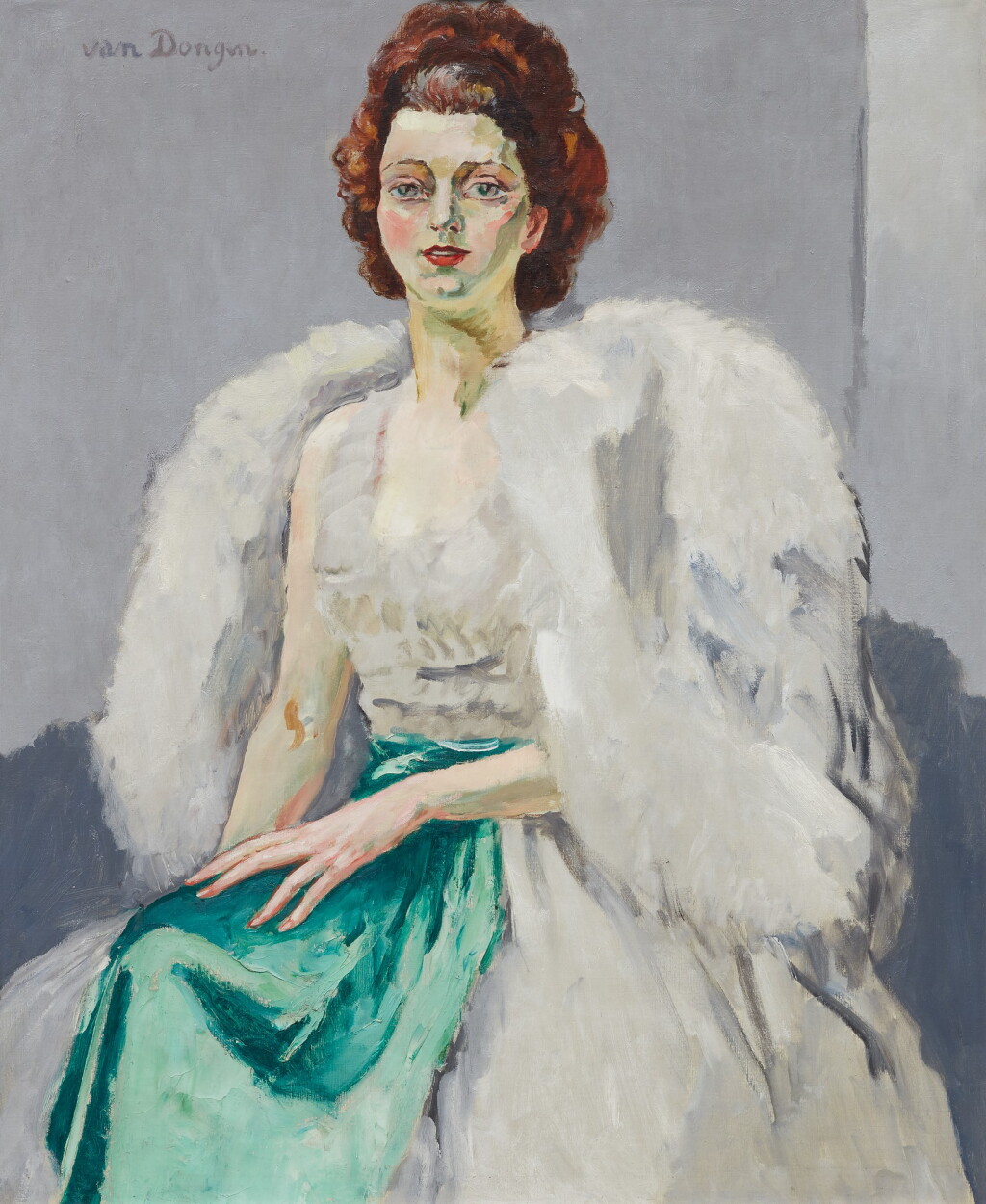 View full screen - View 1 of Lot 52. KEES VAN DONGEN | MADAME FLORE LESIEUR.