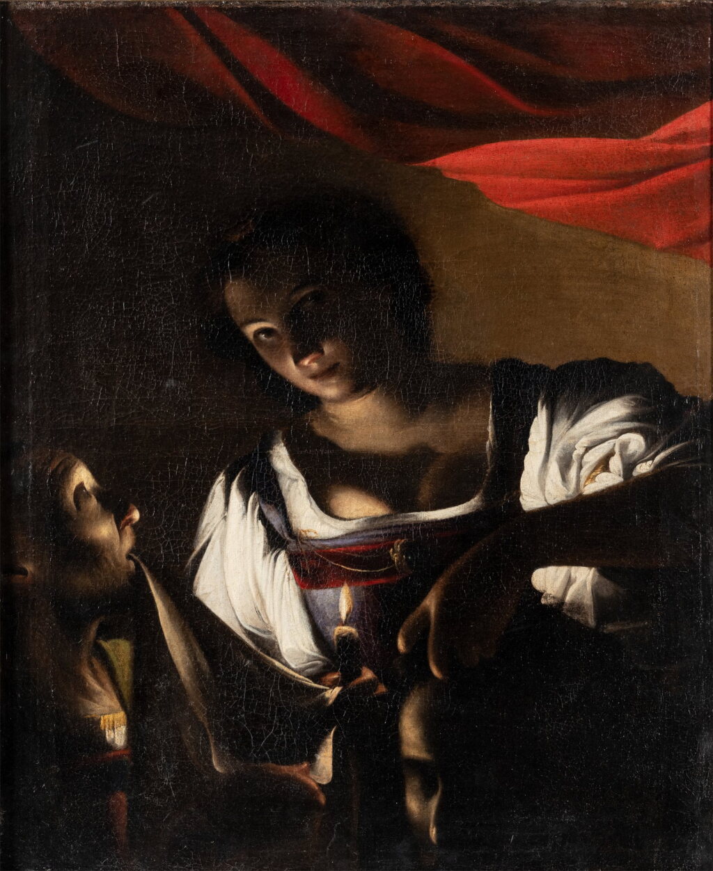 View full screen - View 1 of Lot 21. Judith and Holofernes | Judith tenant la tête d’Holopherne.