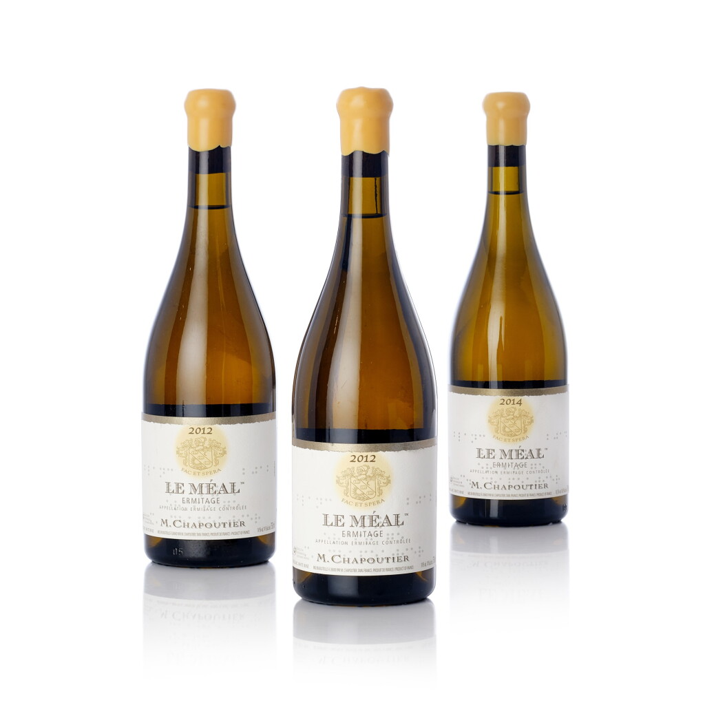 View full screen - View 1 of Lot 8493. Ermitage Blanc, Le Méal 2012 Chapoutier (12 BT).