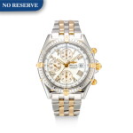 BREITLING | CROSSWIND RACING, REFERENCE B13355, A YELLOW GOLD AND STAINLESS STEEL CHRONOGRAPH WRISTWATCH WITH DATE AND BRACELET, CIRCA 2000