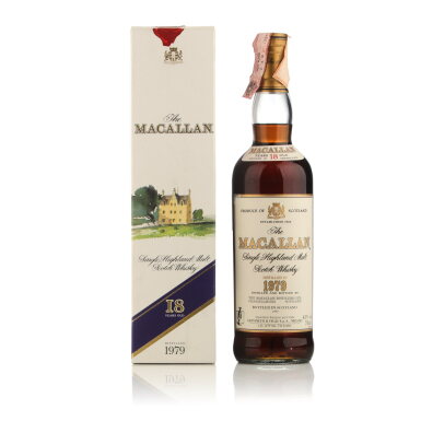 View full screen - View 1 of Lot 27. The Macallan 18 Year Old 43.0 abv 1979 (1 BT 70cl).