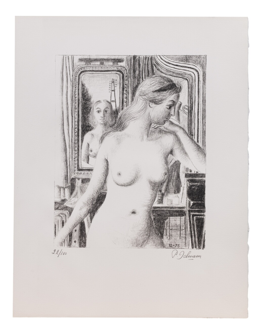 View full screen - View 1 of Lot 84. Œuvre gravé. Monaco, André Sauret - New York, Rizzoli, 1976. Exemplaire de tête avec 2 lithographies signées..