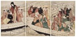 Utagawa Toyokuni I (1769–1825) | River Crossing | Edo period, 19th century