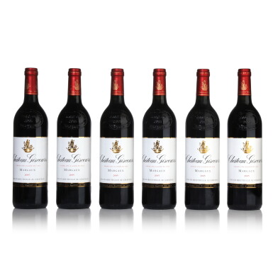 View full screen - View 1 of Lot 136. Château Giscours 2005 (12 BT).
