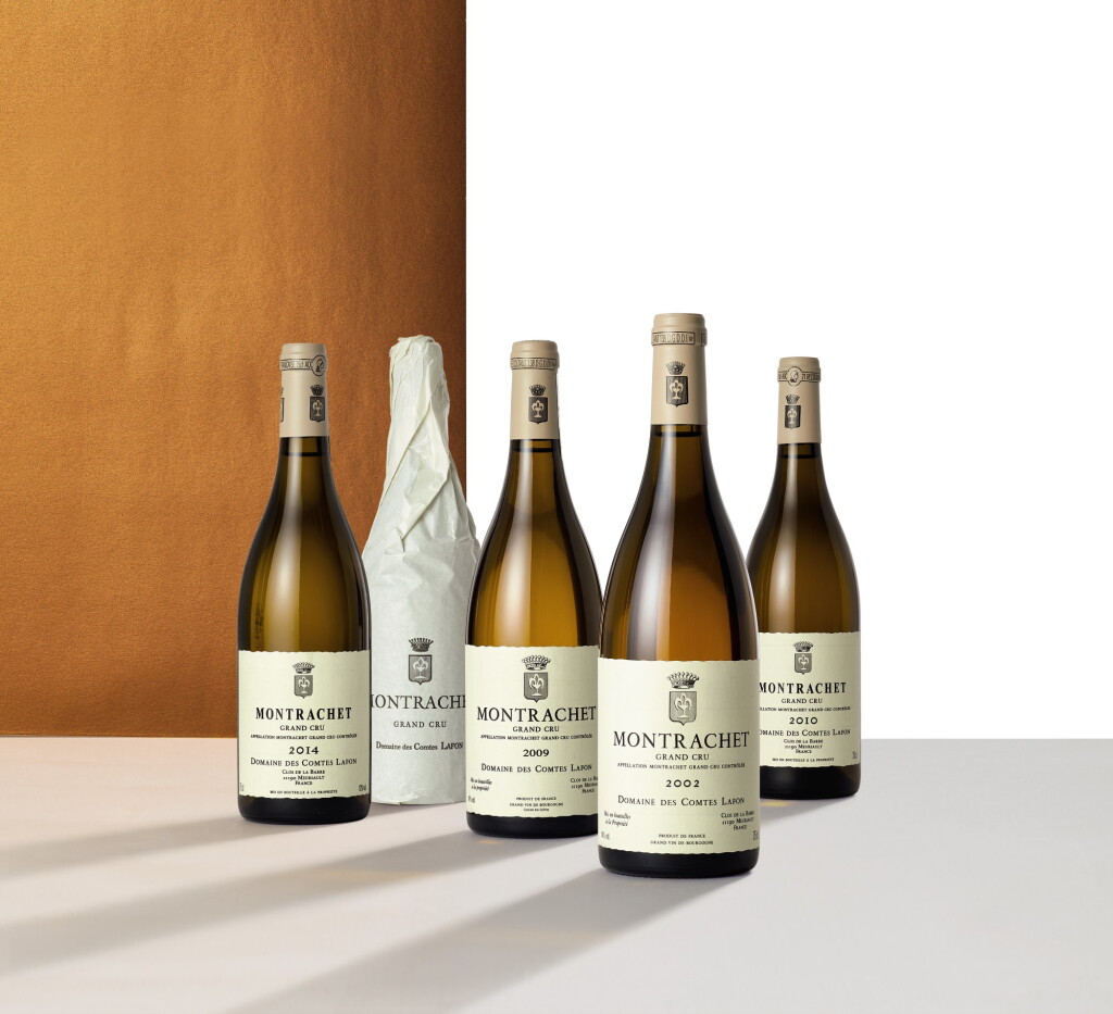 View full screen - View 1 of Lot 6306. Montrachet 2014 Domaine des Comtes Lafon (3 BT).