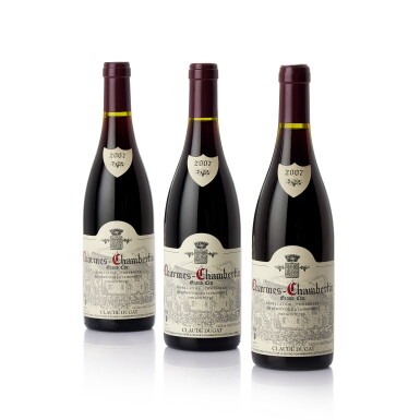 View full screen - View 1 of Lot 6053. Charmes Chambertin 2007 Claude Dugat (12 BT).