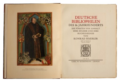 View full screen - View 1 of Lot 227. Books and readers - Book collectors - Germany.