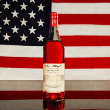 View full screen - View 1 of Lot 1150. J.W. Gottlieb Private Stock Straight Rye 13 Year Old 95.6 Proof 1984 (1 Bottle 75cl).