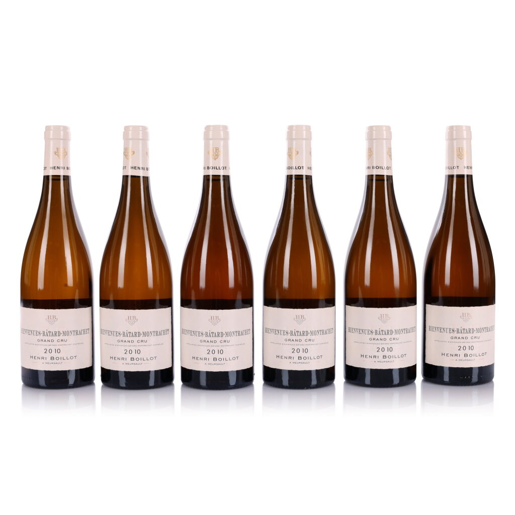 View full screen - View 1 of Lot 484. Bienvenues Bâtard Montrachet 2010 Domaine Henri Boillot (6 BT).