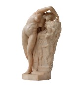 FRENCH, CIRCA 1870 SYMBOLIST SCHOOL, SALOME KISSING THE HEAD OF JOHN THE BAPTIST | FRANCE, VERS 1870 ECOLE SYMBOLISTE, SALOMÉ EMBRASSANT LA TÊTE DE SAINT JEAN-BAPTISTE