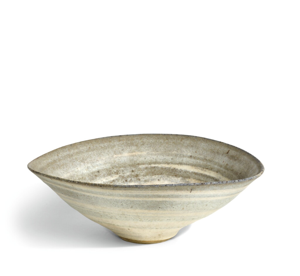 View full screen - View 1 of Lot 44. DAME LUCIE RIE | LARGE FLARING BOWL.