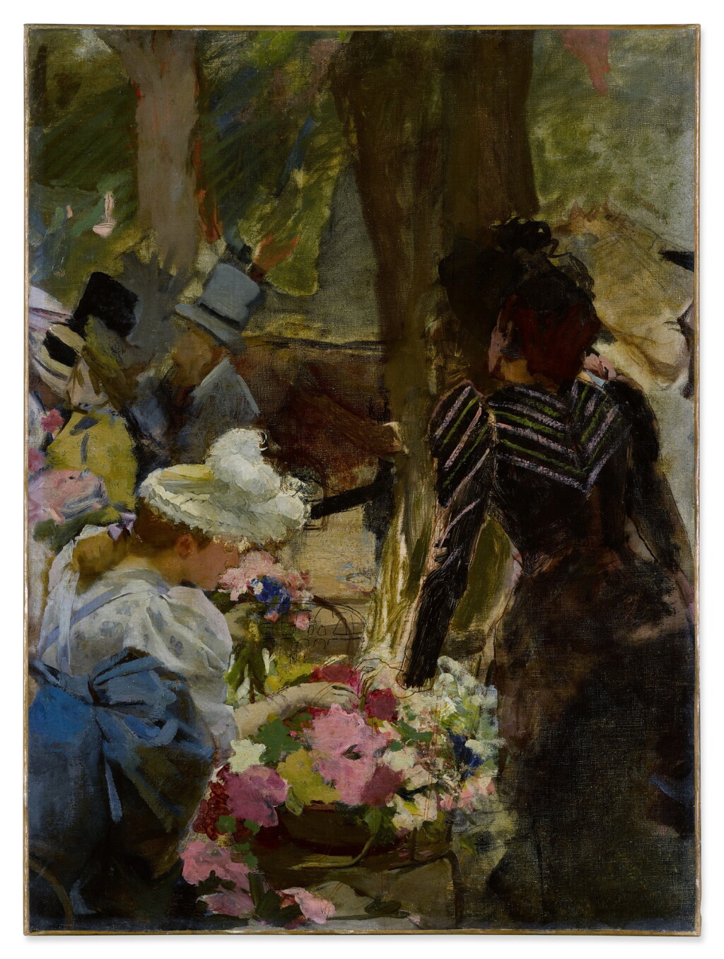 View full screen - View 1 of Lot 118. Le Marché aux fleurs.