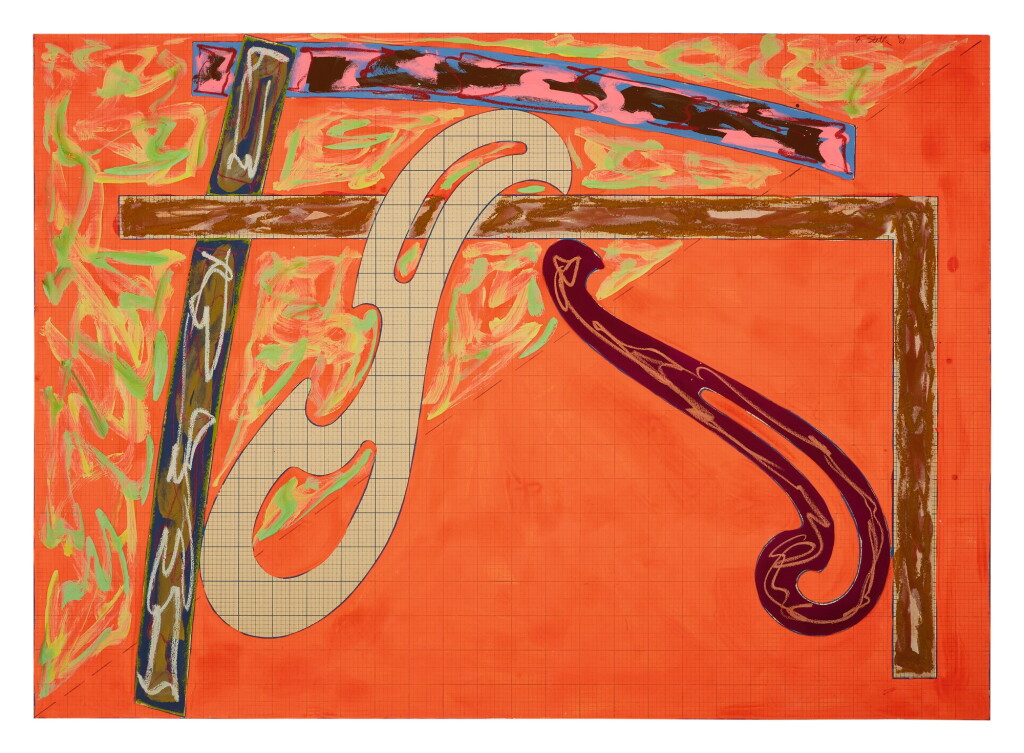 View full screen - View 1 of Lot 122. FRANK STELLA | GREEN SOLITAIRE.