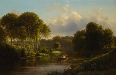 View full screen - View 1 of Lot 142. Boating on the Susquehanna.