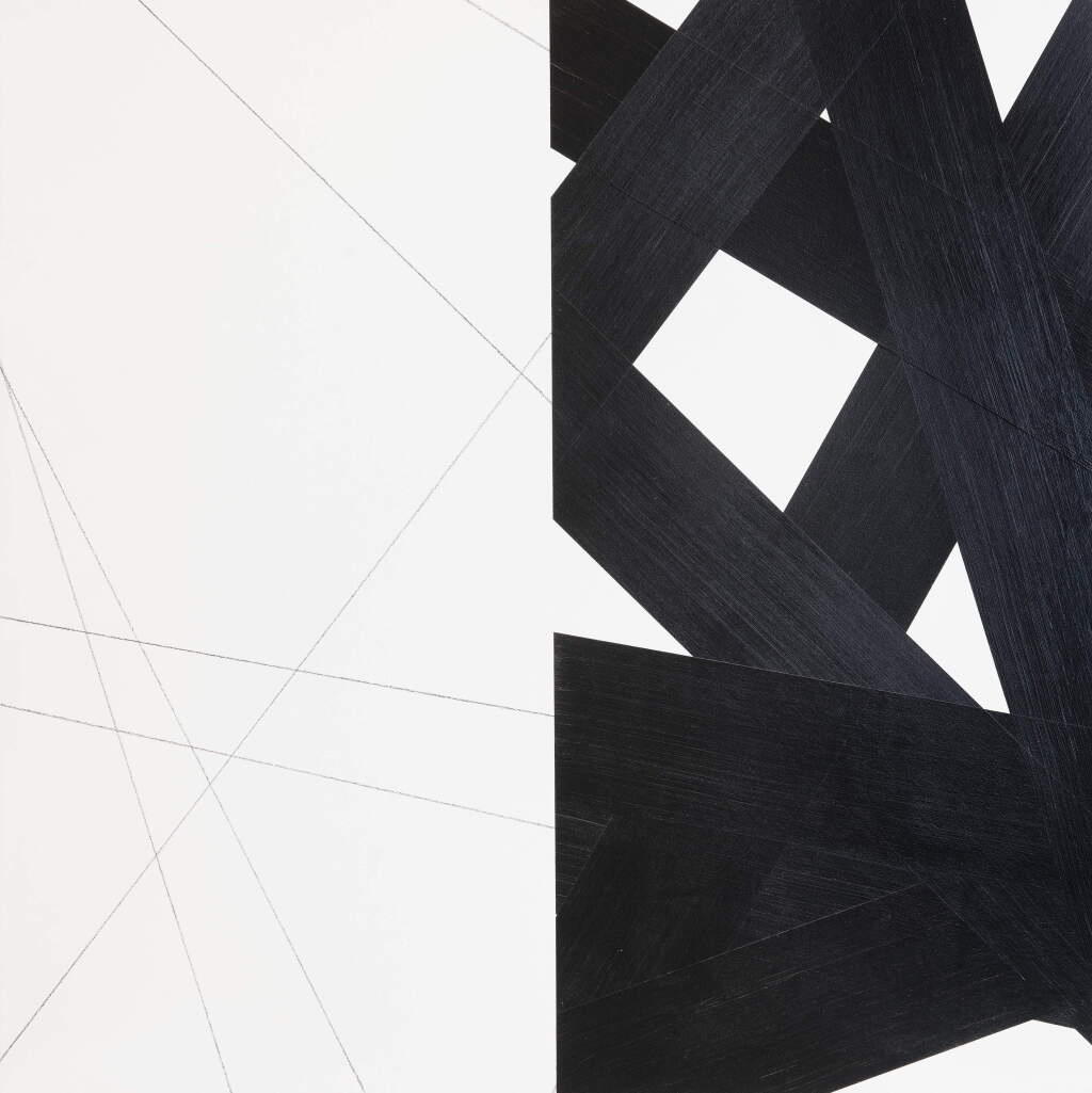 View full screen - View 1 of Lot 20. FRANÇOIS MORELLET | STRIP-TEASING NO. 5.