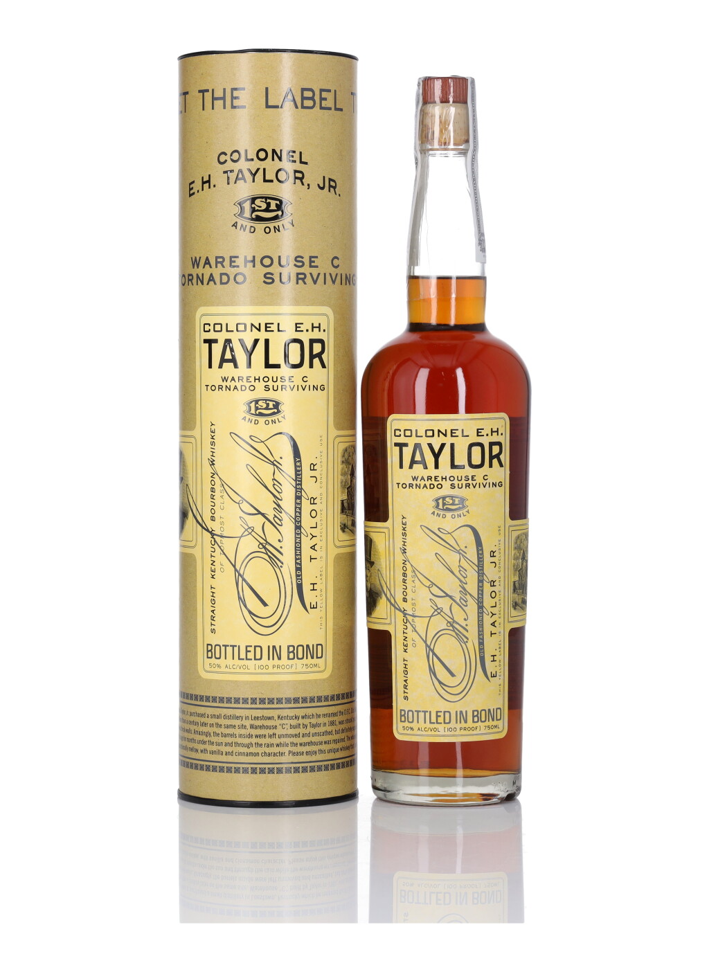 View full screen - View 1 of Lot 155. Colonel E.H. Taylor Warehouse C Tornado Surviving 100 Proof NV (1 BT 75cl).