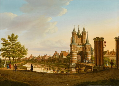 View full screen - View 1 of Lot 347. The Amsterdamse Poort, Haarlem.