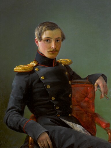 View full screen - View 1 of Lot 7. PIMEN NIKITICH ORLOV | Portrait of Alexander Nikolaevich Karamzin.