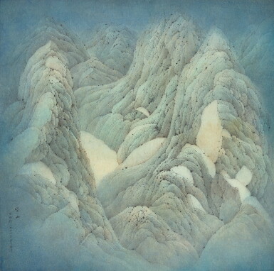 View full screen - View 1 of Lot 3211. 王無邪 Wucius Wong (Wang Wuxie, b.1936) | 空山 Mountainscape.