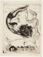 Das Geschenk, de Marc Chagall (Le cadeau, tiré de Marc Chagall)