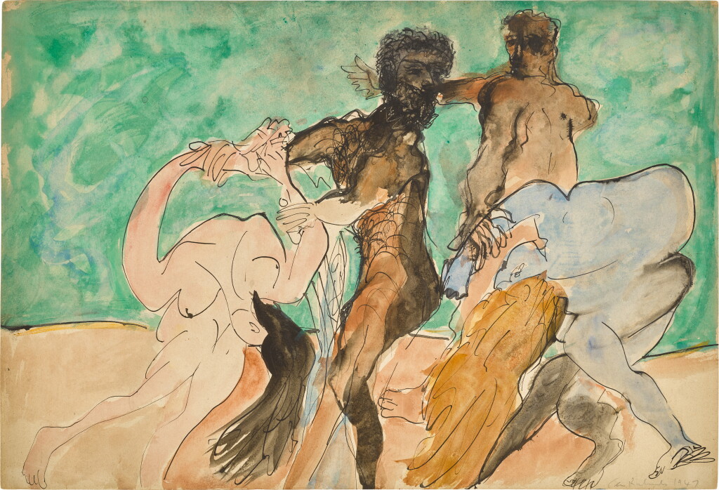 View full screen - View 1 of Lot 712. Rape of the Sabines.