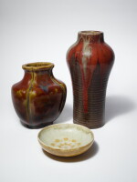 A Coupe and Two Vases