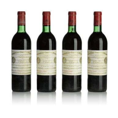 View full screen - View 1 of Lot 52. Château Cheval Blanc 1970 (12 BT).