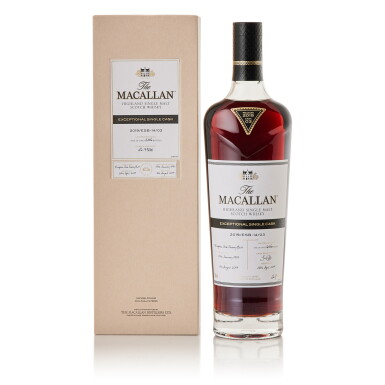 View full screen - View 1 of Lot 206. The Macallan Exceptional Single Cask 2019/ESB-14/03 56.7 abv 1997 (1 BT70).