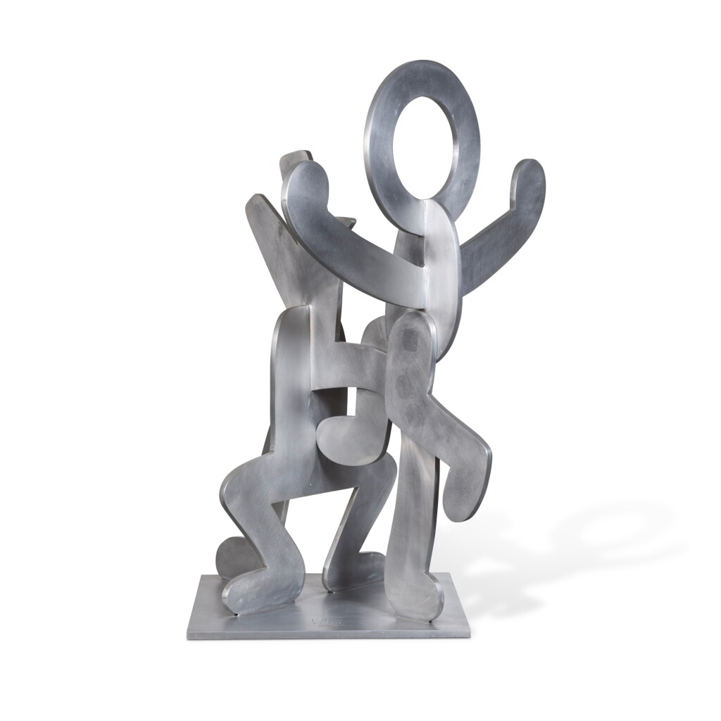 View full screen - View 1 of Lot 537. Untitled (Figure Balancing on Dog).