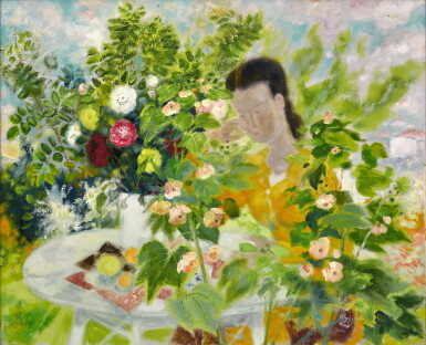 View full screen - View 1 of Lot 233. Le Pho 黎譜 | La lecture 閱讀.