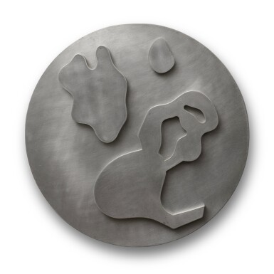 View full screen - View 1 of Lot 17. Composition dans un cercle no. 5, 1963.