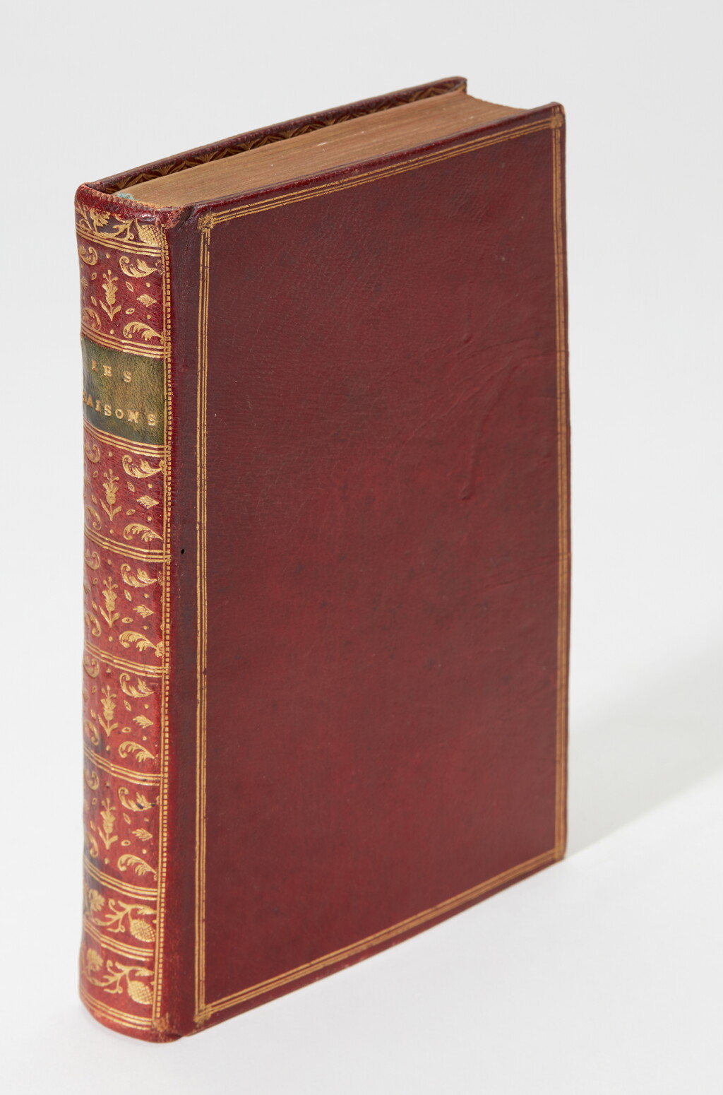 View full screen - View 1 of Lot 223. Saint-Lambert, Les saisons, Amsterdam, 1769, contemporary red morocco gilt.