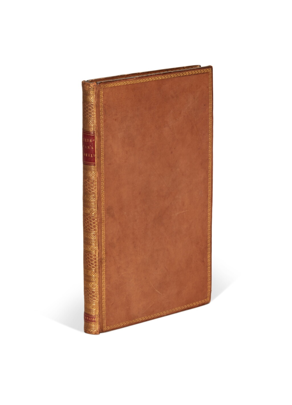View full screen - View 1 of Lot 111. Fletcher Christian | Letters from Mr. Fletcher Christian, London, 1796, nineteenth-century polished calf gilt.
